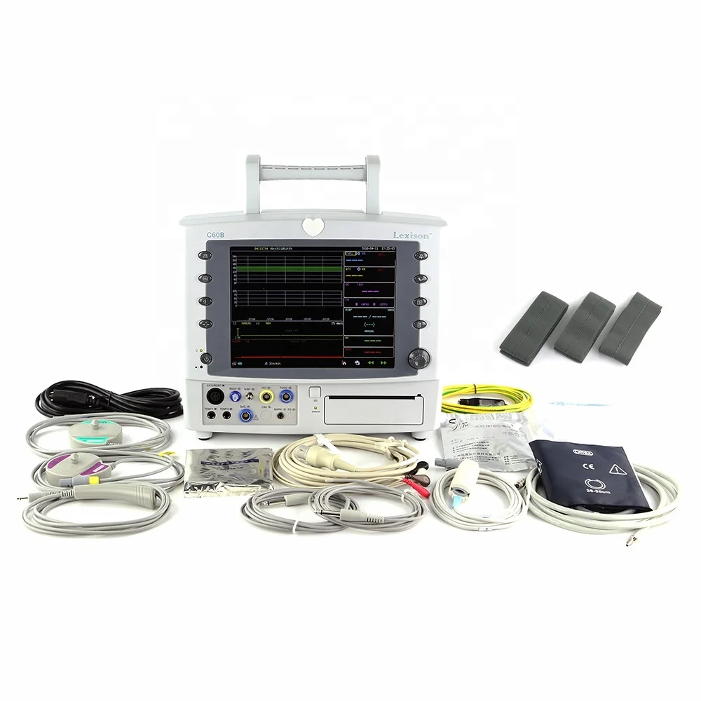 High Quality Manufacturer Price 10.4inch CTG Maternal Fetal Monitor Machine PRFM-C60B