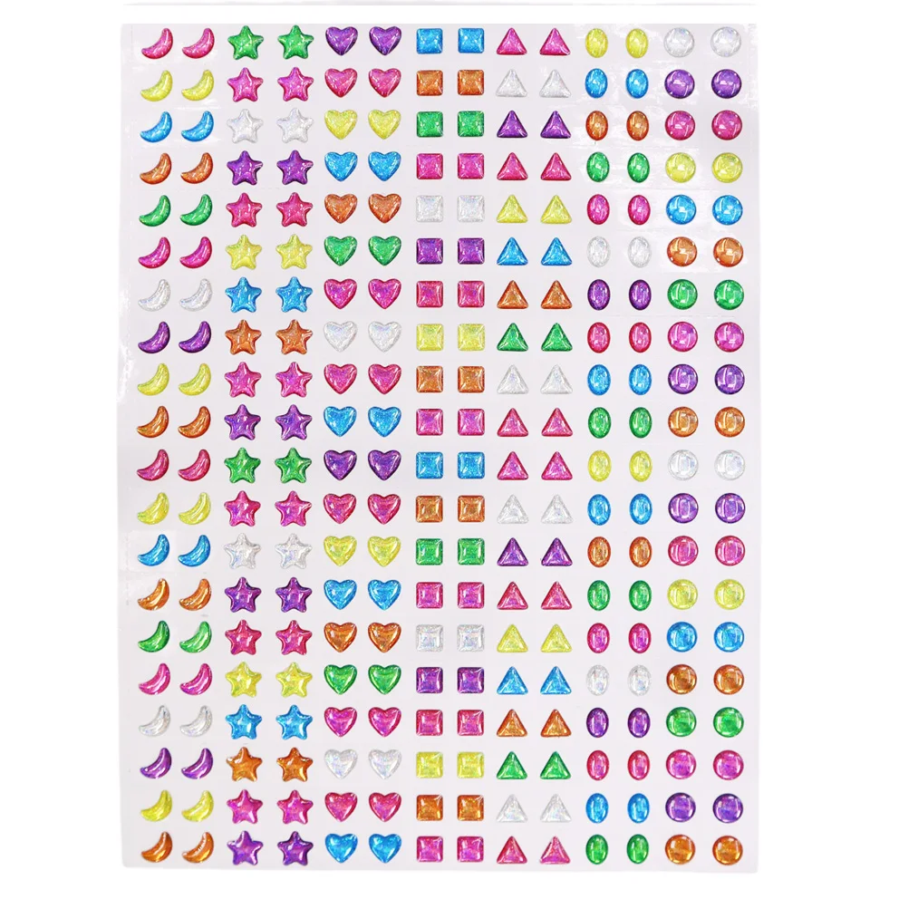 Stickers Makeup And Varnish Set Trinket Toys? Activity Toys, Educational Toys, Diamond Sticker Kid Toy For Girl