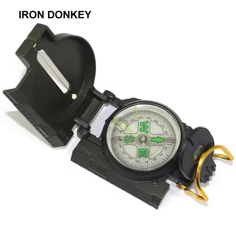 Iron Donkey Outdoor Mountaineering Camping Compass Outdoor Compass