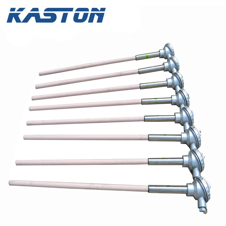 wholesale pt Rt high temperature sensors s type fixed flange thermocouple for industrial