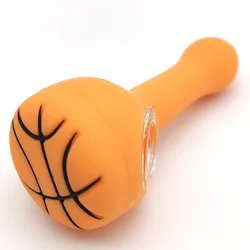 2020 Creative design Smoking pipes tobacco silicone glass smoking pipe