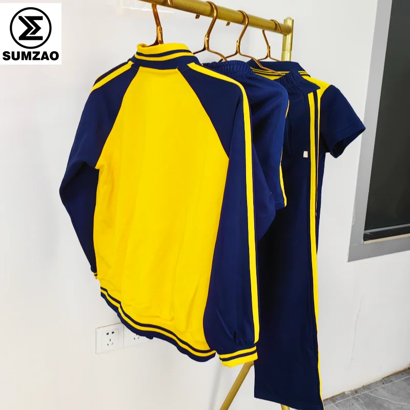 Kids /teenagers jogger Pants Suit new Students nylon tracksuit cheap price outfits tracksuit quality sport set kids tracksuits