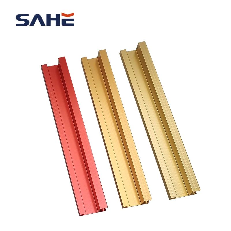 Изготовленный На Заказ экструдированный алюминиевый профиль Фабричный цветной анодированный экструзионный алюминиевый декоративный фоторамный профиль