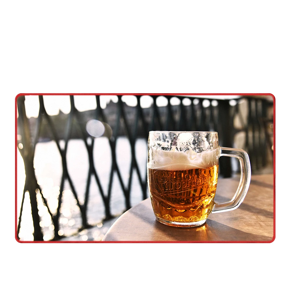 Personalized Customization Bar Runner Beer Mat With Custom Logo Non-Slip Soft Bar Mat