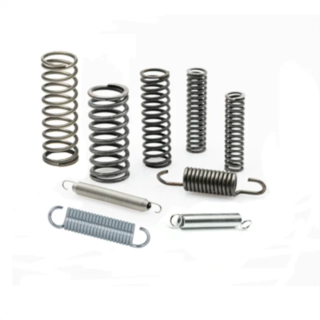Hongsheng  Customized Metal Iron Carbon Steel Spiral Coil Shock Absorbing Springs