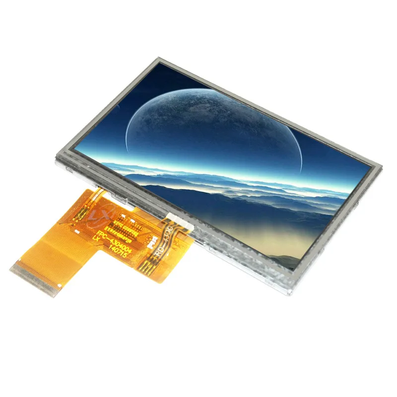 480*272 pixel 4.3inch 480*270 TFT LCD Display with Resistive Touch Panel