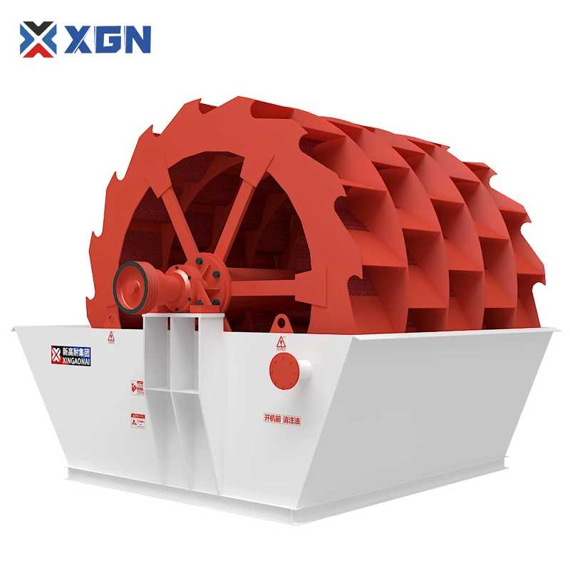 China Supplier Bucket Wheel Sand Washing Machine With Screen As Gravel And Sand Washer