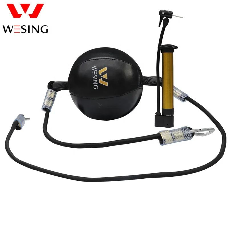 Wesing Custom Speed Bag Boxing Punching Reflex Ball Wall Mount Leather Boxing Speed Bag