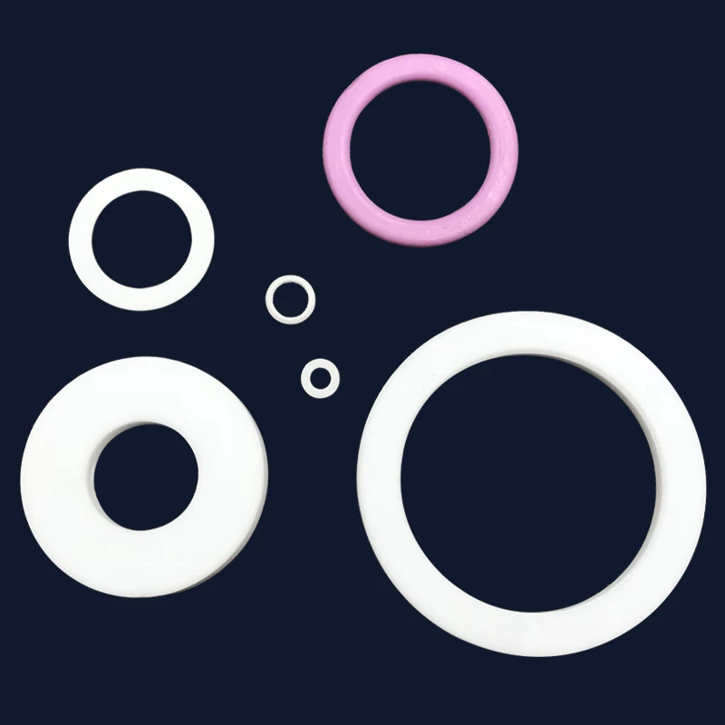 Hot Selling Round  High Voltage Resistance Piezo Zirconia Ceramic Loop Sheet Zirconia Ceramic Plate