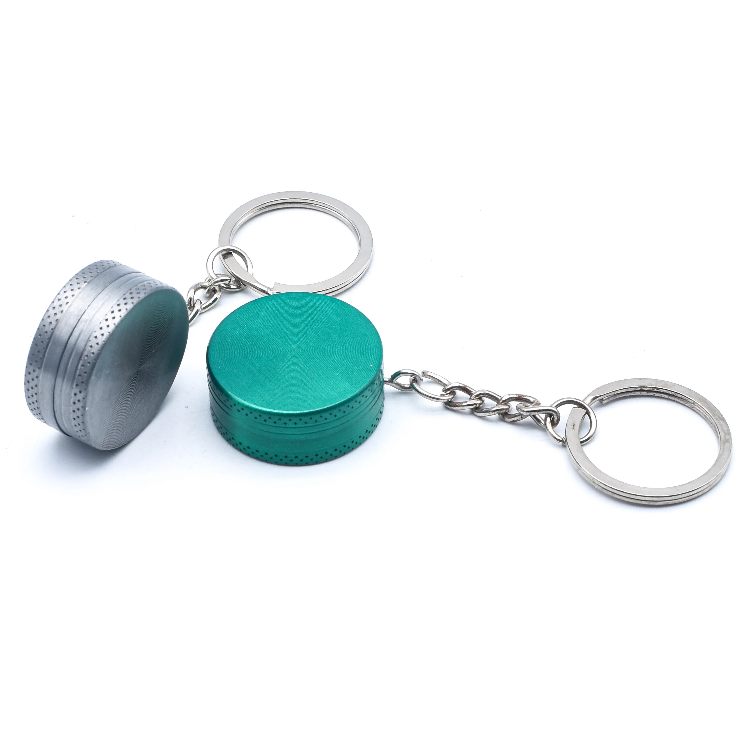 Хит продаж двухъярусная сигаретная табачная шлифовальная машина с подвеской в виде ключа для супермаркетов рекламные подарки