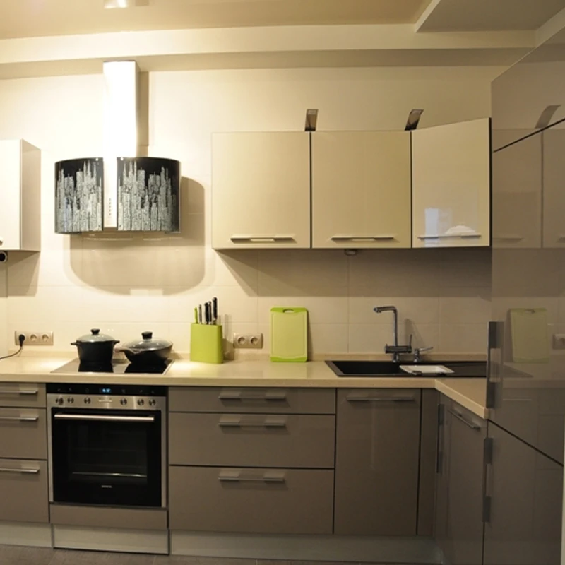 Китайская фабрика, Прямая поставка, доступные современные кухонные шкафы