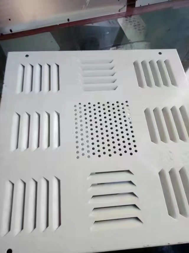 Sheet Fabrication Machine Hole Press Emboss Louver Rolling Punching CNC Perforated Metal Machine