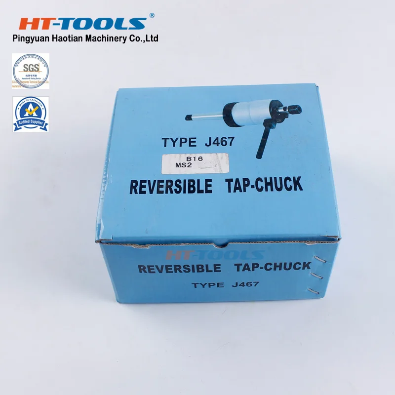 J467 Reversible tapping chuck with overload protection