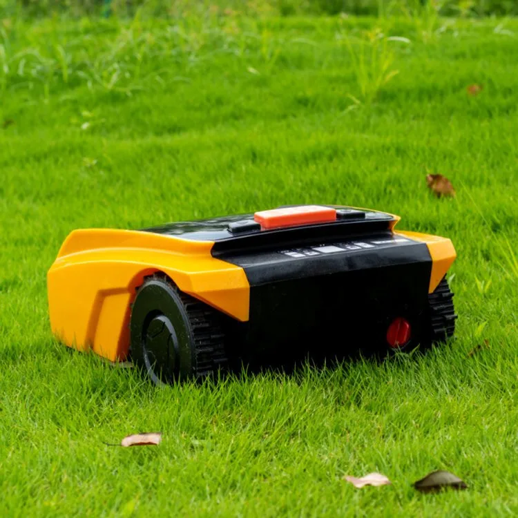 Courtyard lawn maintenance electric lawn mower, save time and effort intelligent lawn mower robot