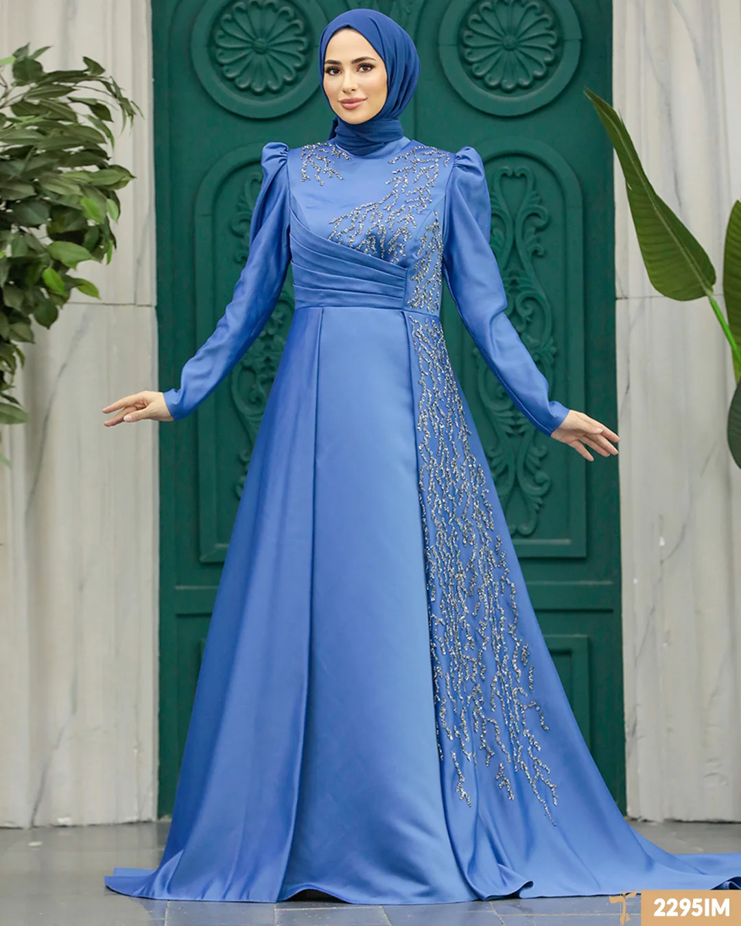 Custom New Designs Wholesale Dubai Modest Muslim Fashion Elegant Ruffle Maxi Dress Chiffon Dress Abaya for Muslim Women Abaya