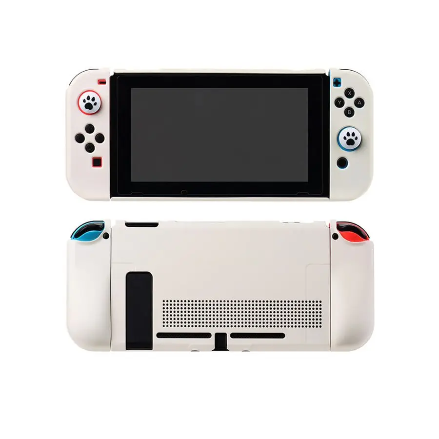 High Quality Free Sample Cute Penguin Pc Hard Case Shockproof Protective Shell Game Accessories For Nintendo Switch