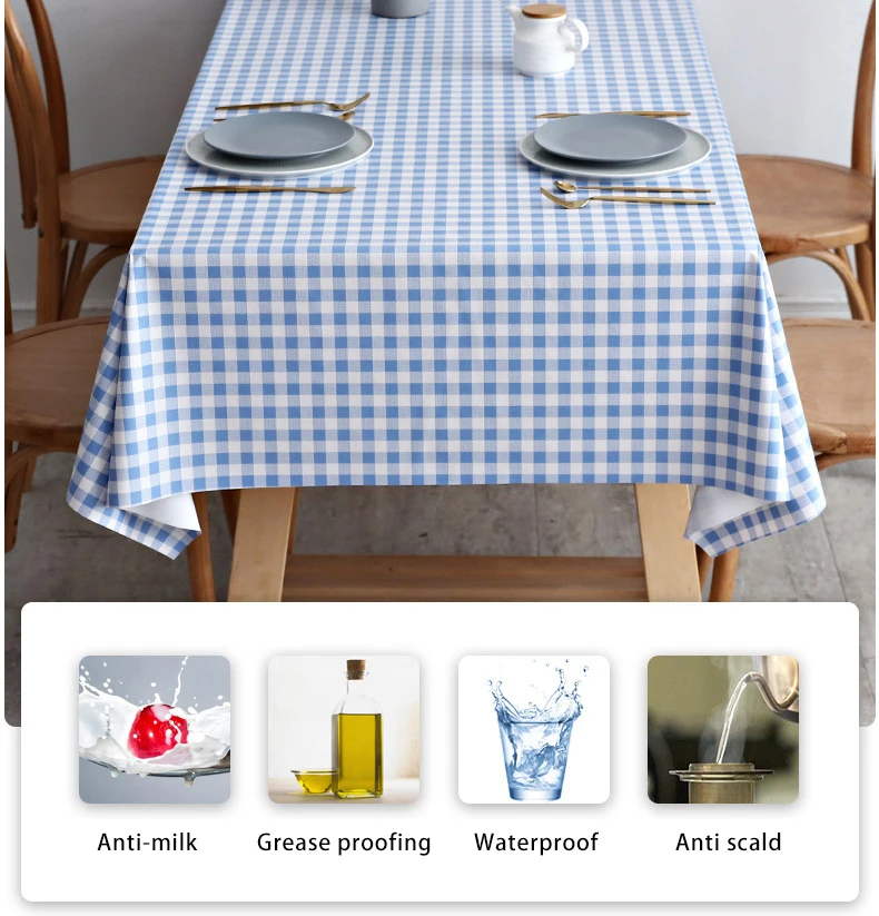 Manteles De Picnic Mantel De Pvc Rectangular Table Cloth En Pvc Rectangular Checkered Tablecloth