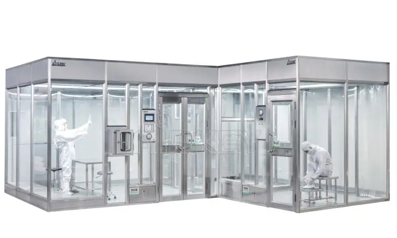 Airkey Modular Material ISO Standard High Strength Sandwich Panel Color Steel Panel Clean Booth