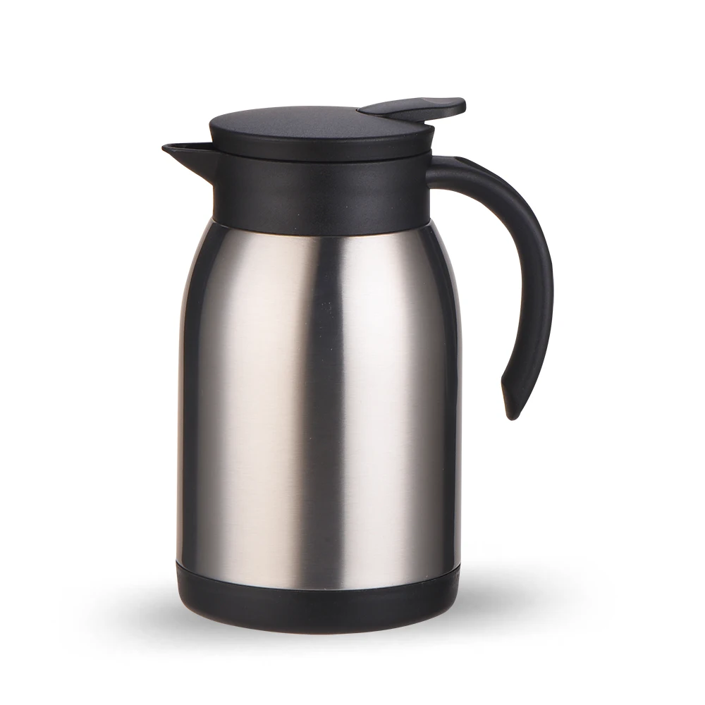 Wholesale 800ml Stainless Steel Wide Mouth Thermos Hot Tea Coffee Pot with Handle Potable Tea Port Vacuum Flask