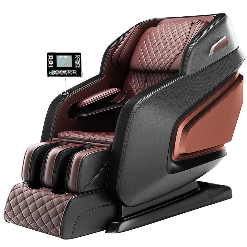 Full body Multi function Massage Chair Wholesale Household Zero gravity Space Cabin Sofa  Luxury Dark Brown Massage tools