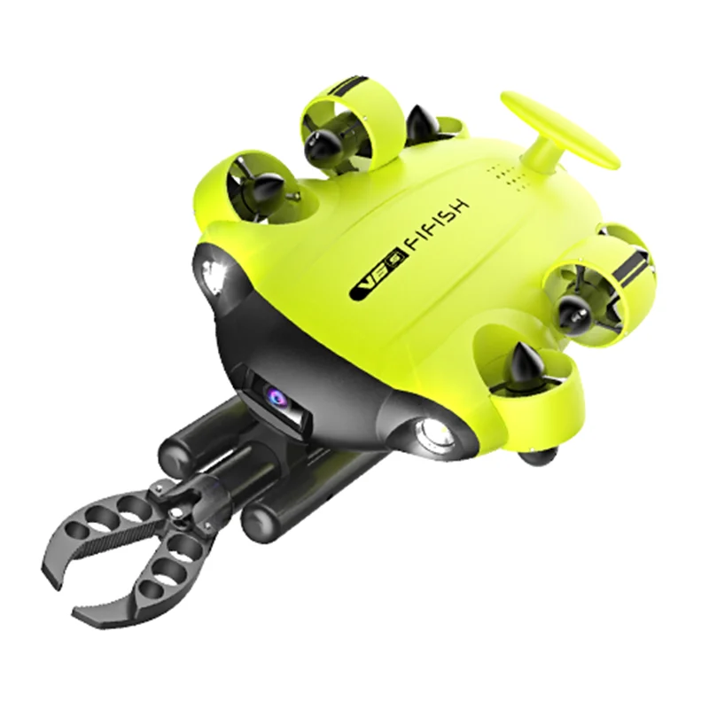 HY-W Diving drone 100m tether camera drone camera drone 4k live stream rovs rov under water robot