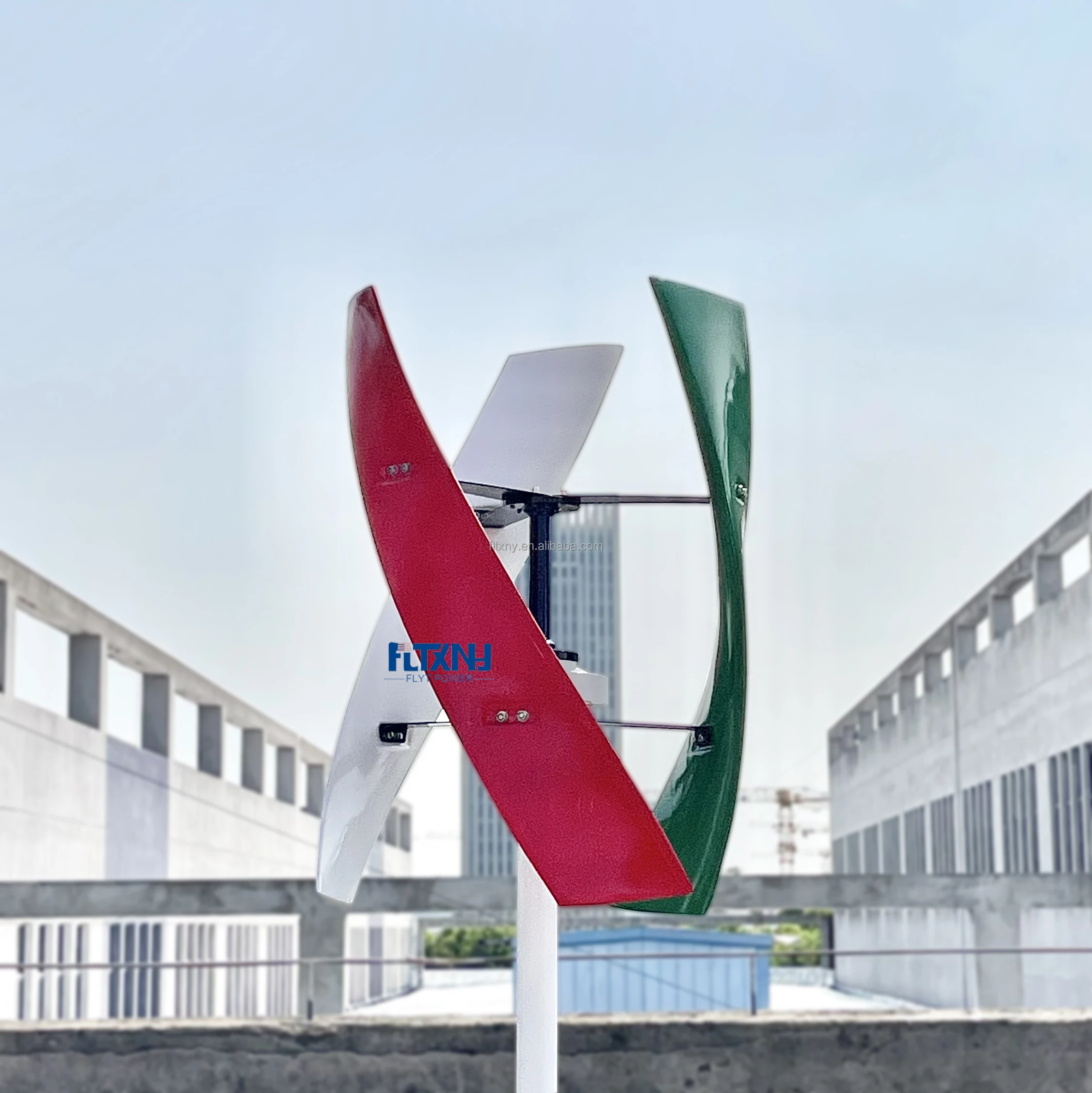Wind Turbine Generator 6Kw 96V 120V Vertical Axis High Efficient 2000W 2Kw 3Kw 5Kw 5000w Wind Turbine With On Grid Inverter