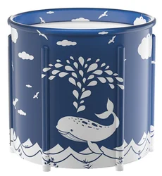 Бесплатная установка и Складная портативная Ванна из ПВХ, Складная Ванна для взрослых