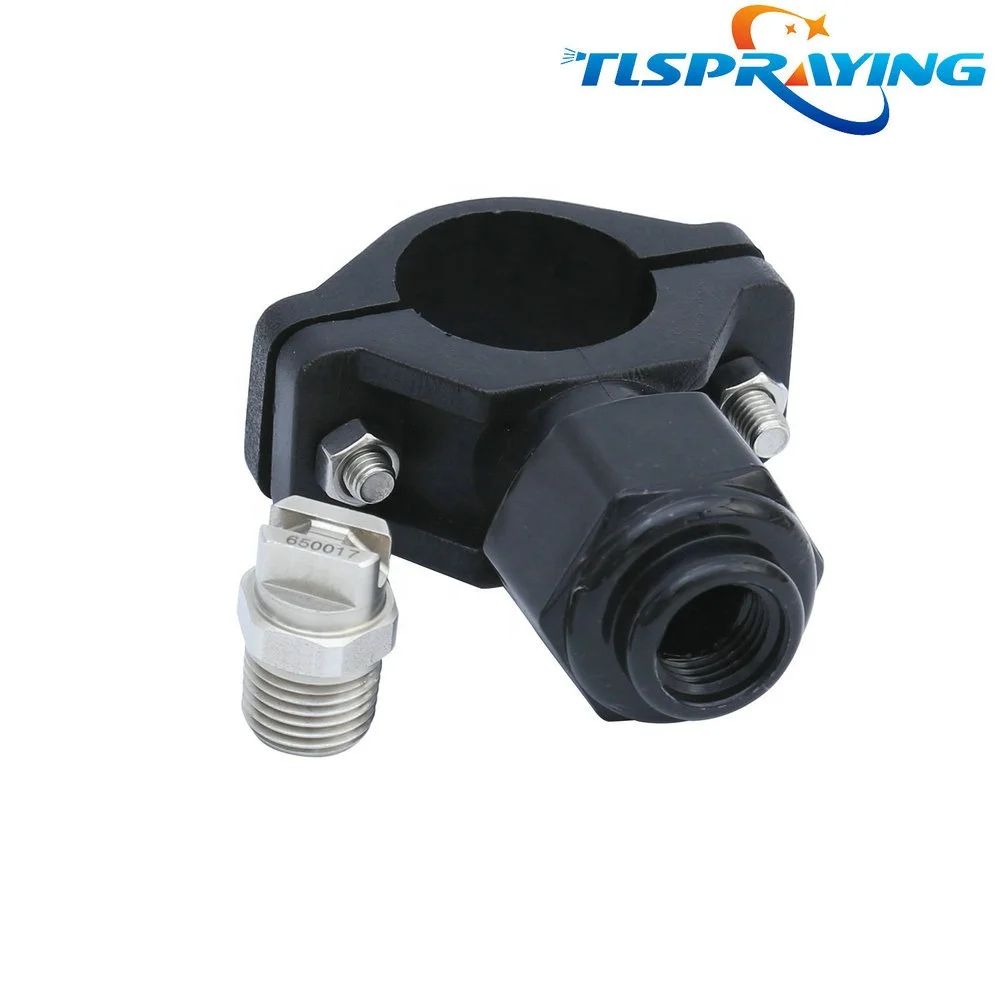 High Quality Agricultural Combined  Flat Fan Plastic Clamp Spray Nozzle for Farm