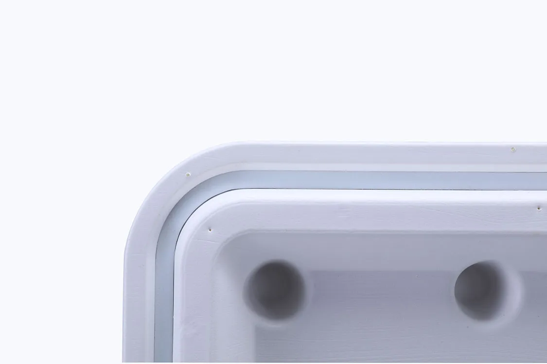 Hot selling 40L cooler box, vaccine medical camping picnic portable mini plastic ice cream warmer cooler box