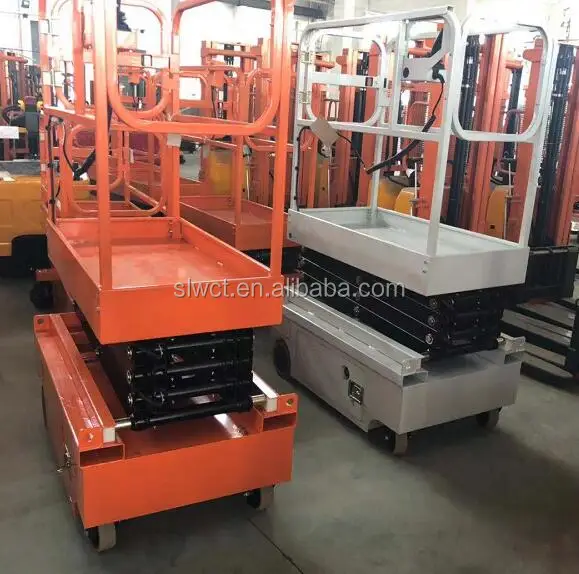 Hydraulic Mini Scissor Lift Man Lift  Self Propelled Work Platform