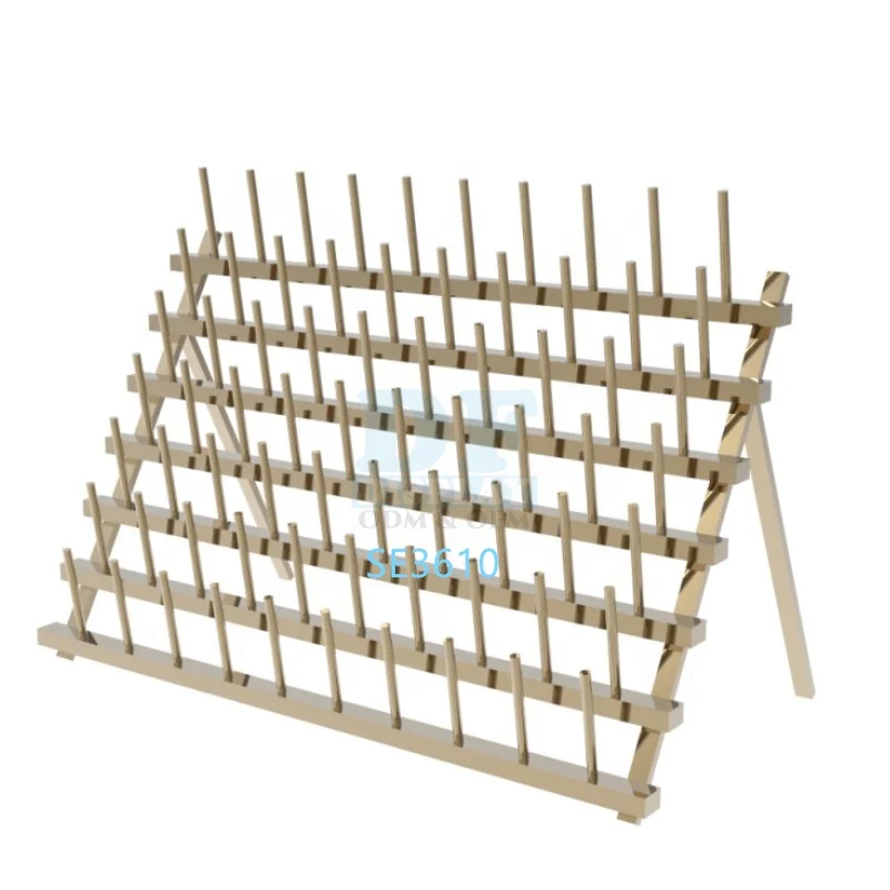 Sewing rack metal sewing thread display rack counter braiding hair rack