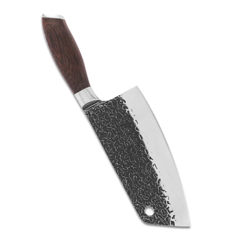 
Wholesale Kitchen 4cr13 Stainless Steel Hammer Finished Chef Nakiri Japanese Chopping Salad Chopper Chopped Green Onion Knife 