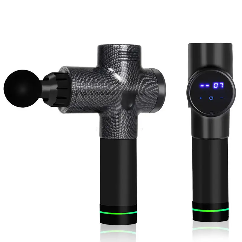 Пользовательский 24 В 2600 мАч усилитель для тренировок pro 2 Розовый Белый Удобный массажный пистолет для глубоких тканей мышц с ЖК-экраном для спортсменов