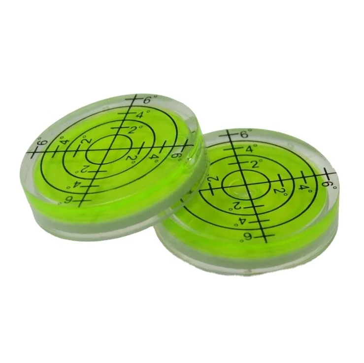 Hand Tool Parts Plastic Bubble Spirit Level bullseye Round level bubble vials