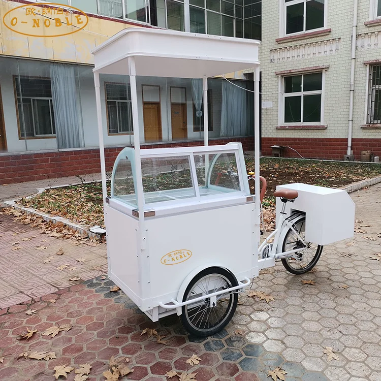 Трехколесный велосипед с рамой для холодных напитков морозильной камерой трехколесный обратной установкой