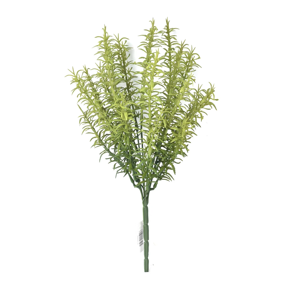 HuiCai factory wholesale faux greenery plants fake ferns artificial leaves hanging 38cm length