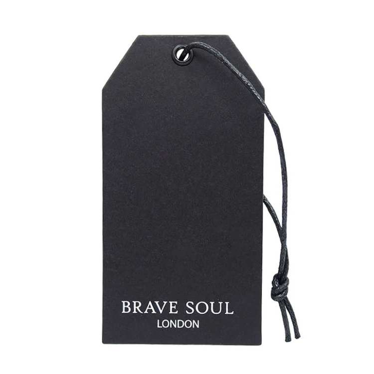 
Custom printed high quality black hot stamping high-grade brand paper card 