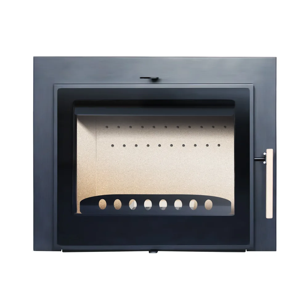 YXA-003 Classic European Design Free Standing Steel Metal Wood Stove Fireplace for Indoor Heating Remote Control Living Room