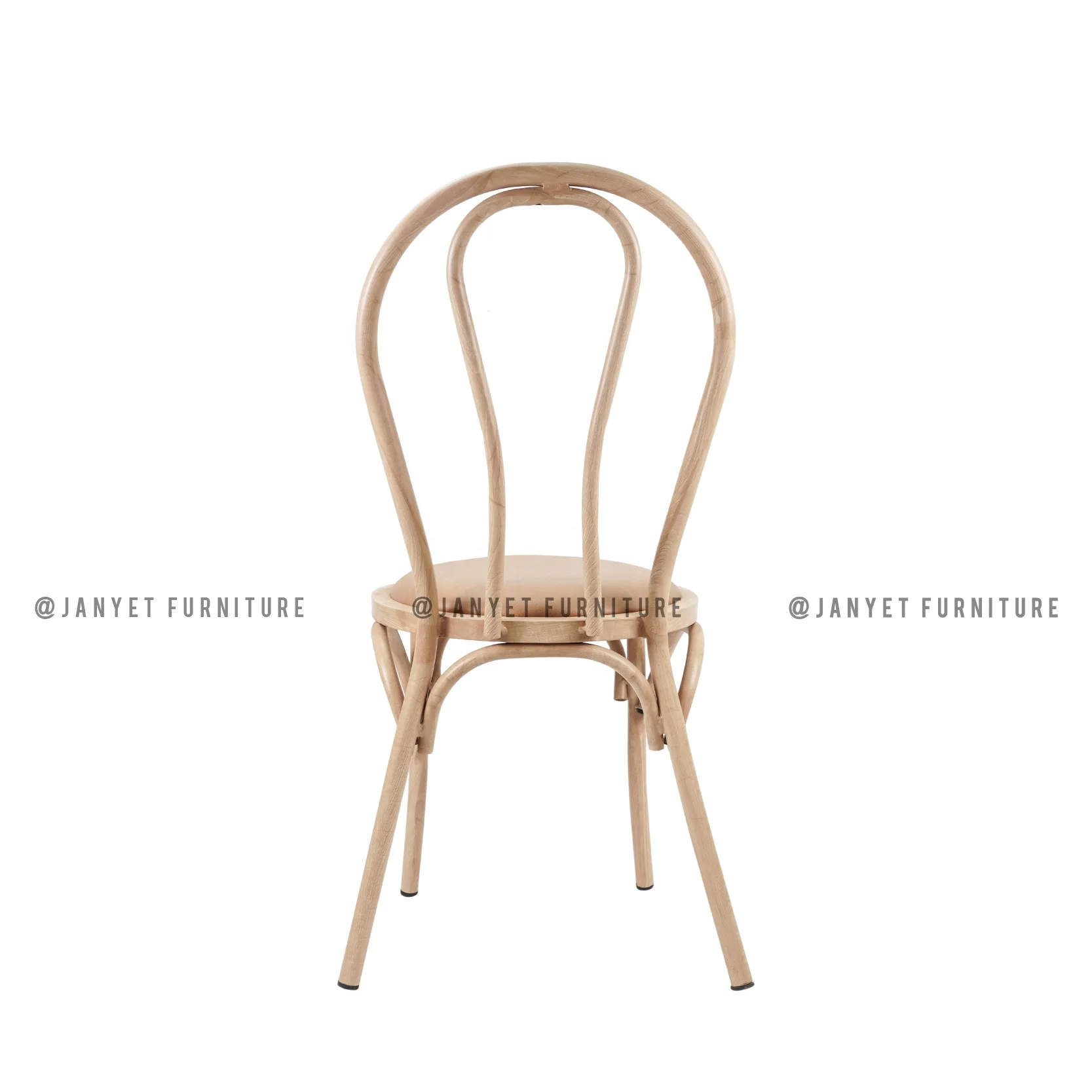 Хит продаж натуральный ресторан обеденный стул для кафе металлический Thonet