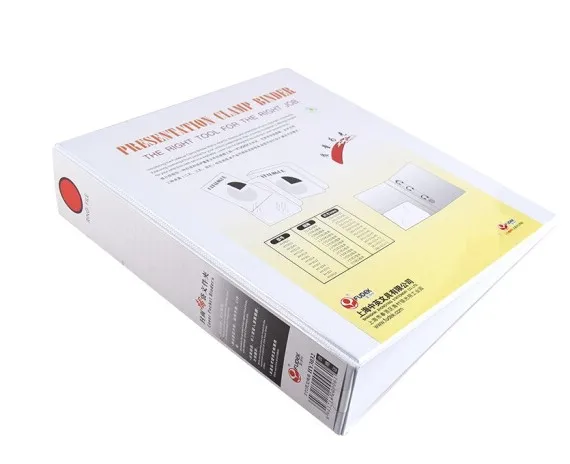 A4 Post Binders 3 кольцевые зажимы 1 дюйм канцелярские товары оптом на заказ сплошной цвет