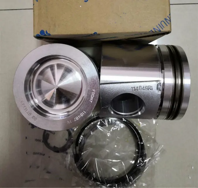 PC300-7 PC300-8 Cylinder Liner Kit Engine Piston with Pin 6745-32-2121 PISTON KIT for 6D114 Full Repair Gasket Kit