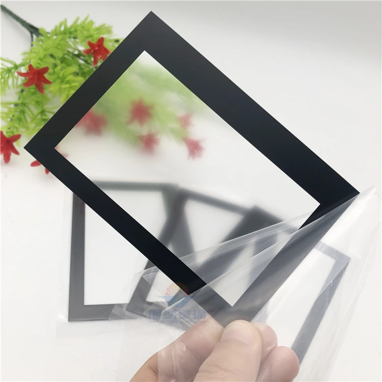 Customized 0.5mm  0.7mm 1.1mm AG glass for laptop display