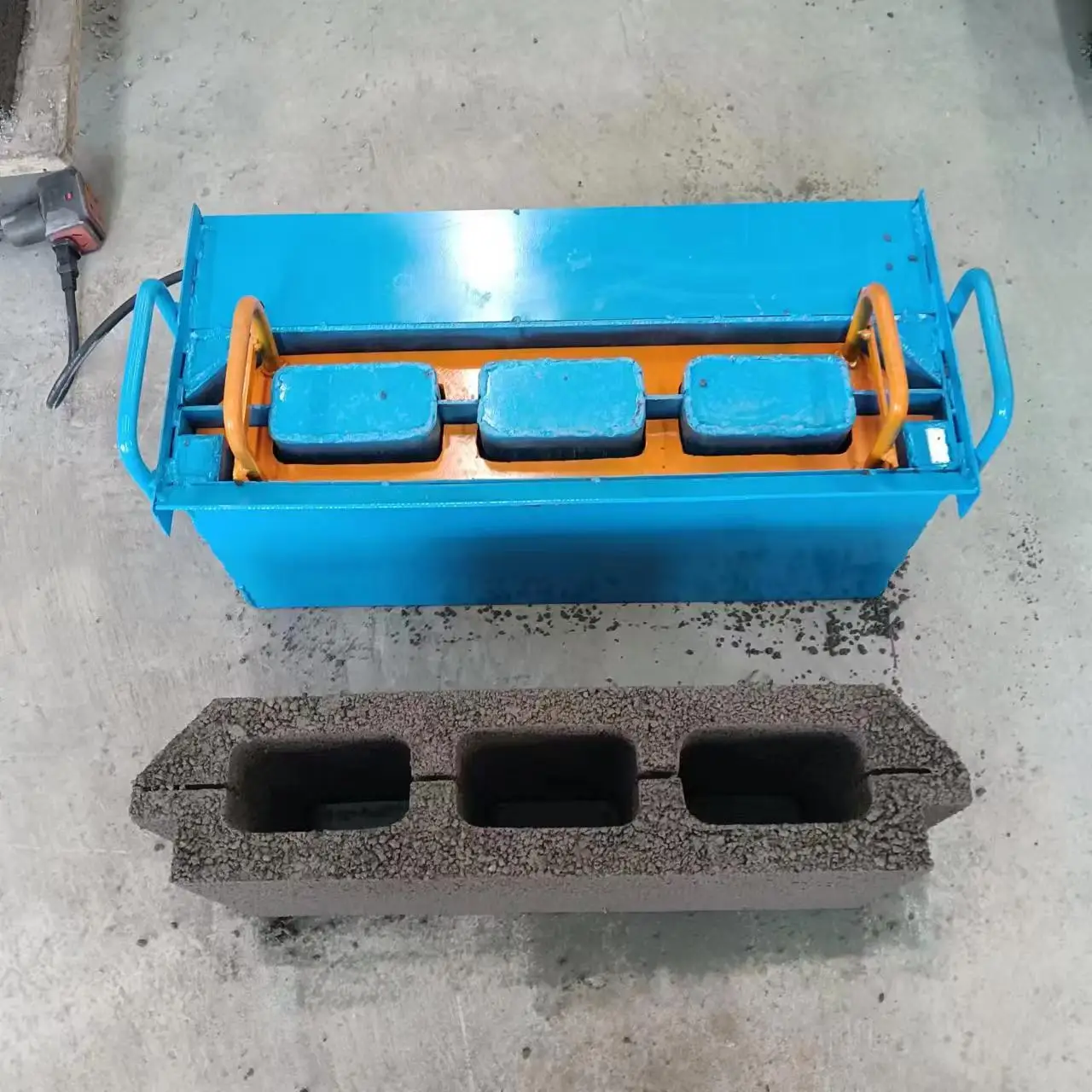 Cement brick molds stone road cement wall brick mold foam concrete board interlocking  hollow concrete blocks brick