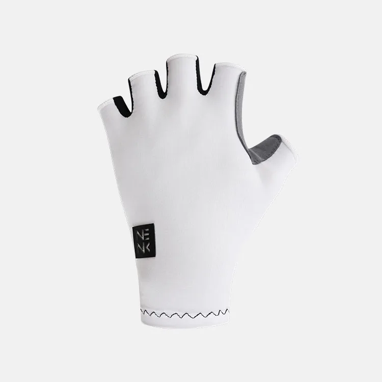 High quality black cycling gloves custom sublimation printing color and pattern half finger cycling gloves manufacturer