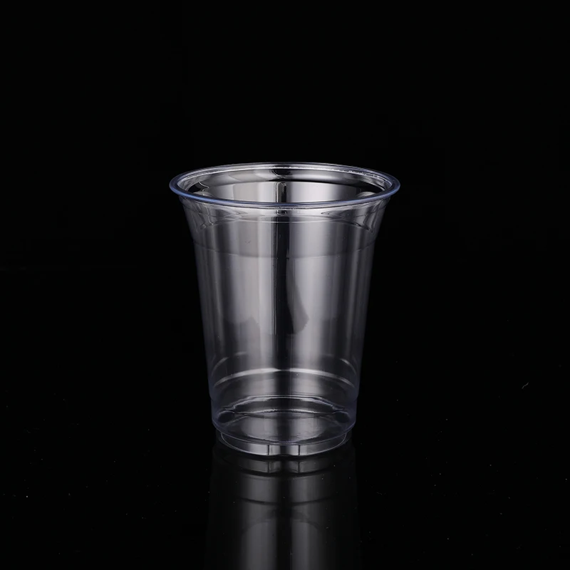 Fruit Juice Drinking Cup With Lid and Straw 12oz 14oz 16oz 20oz 24oz Cold Beverage Cup Plastic Iced Coffee Cups