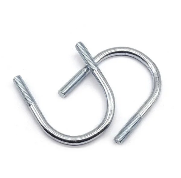 factory direct price Din933 m20 60mm Carbon Steel Auto Part Trailer galvanized u bolt