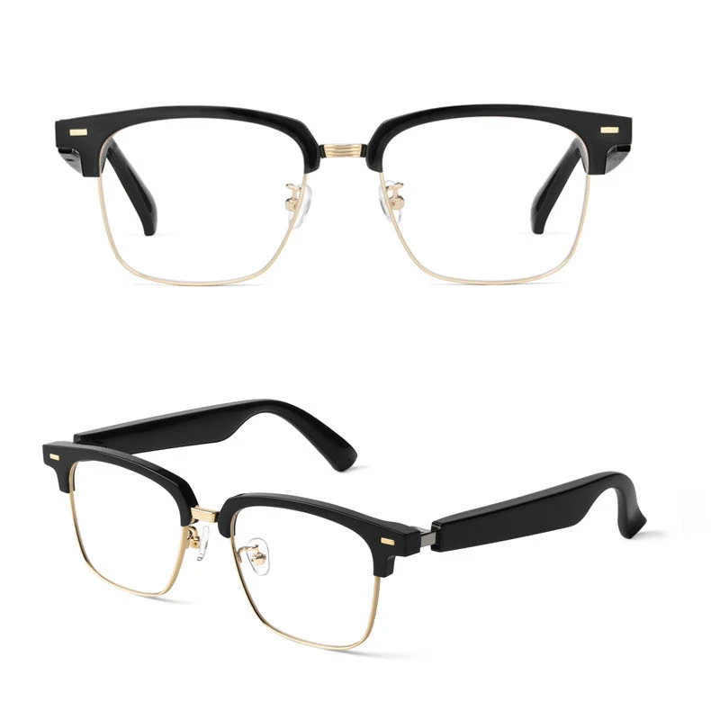 Умные солнцезащитные очки со сменными линзами, солнцезащитные очки с синими линзами tooh, наушники с защитой от синего света, музыкальные солнцезащитные очки с динамиком для мужчин и женщин