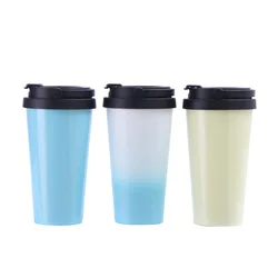 Many Colors Available High Capacity Cups Termicos Double-layer Custom Stainless Steel Coffee Mug