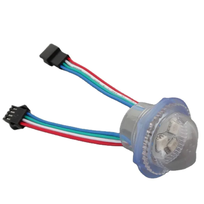 WS2811 26 мм 0 72 Вт пользовательский наружный строительный фасад монтаж RGB пиксельный Светодиодный точечный
