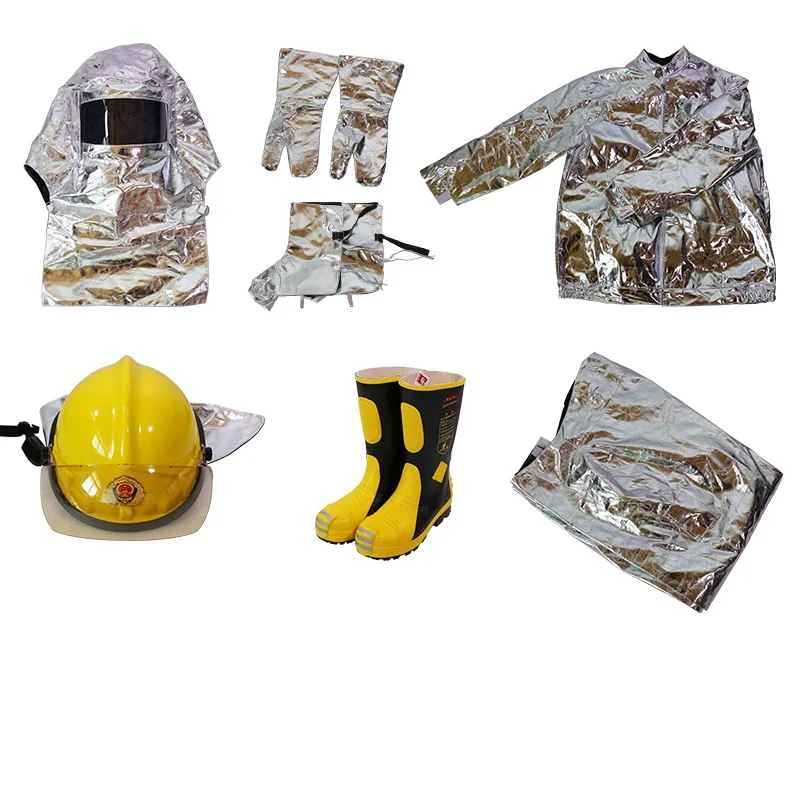 Solas aluminized fire fighting suit with ccs certificate